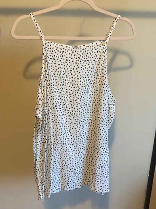 Tops - White Print Top